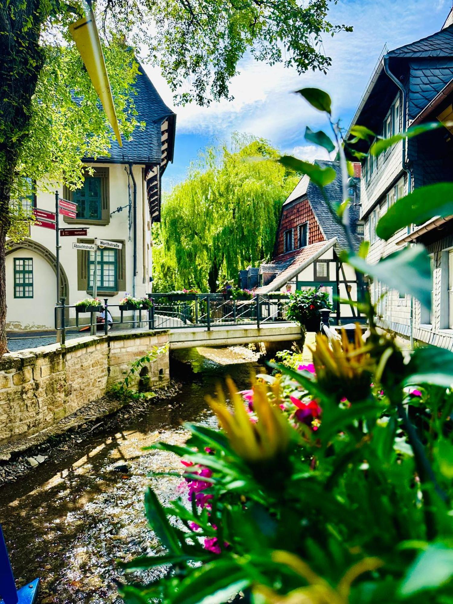 Moderne Altstadt Apartments - Marktplatznaehe- Ruhige Zentrale Lage - Natur&Kultur Goslar Exterior foto